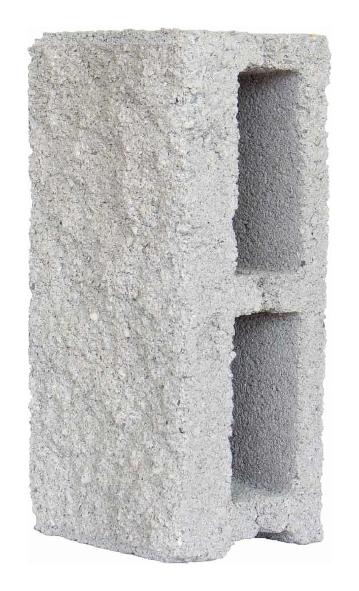 Block cara de piedra gris 15 x 20 x 40 cm, millar