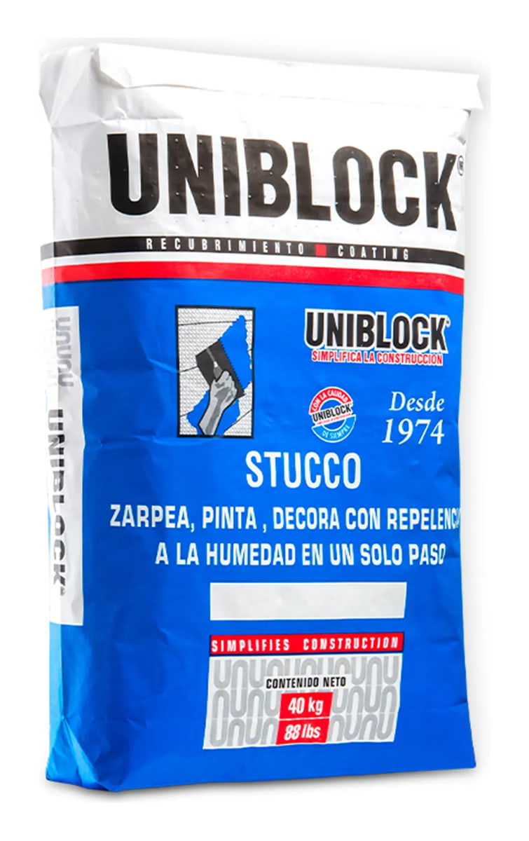 Estuco Uniblock 40 kg