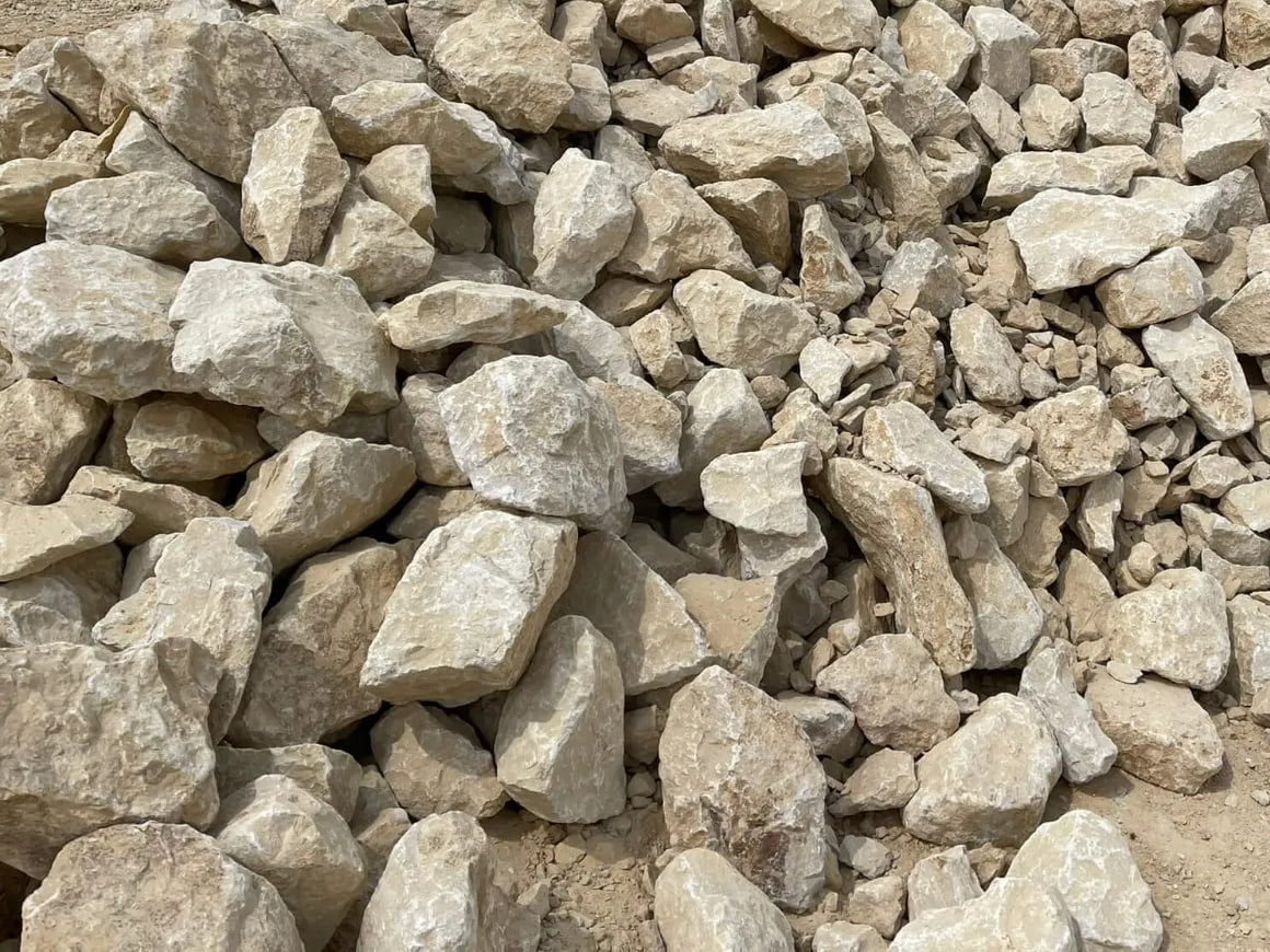 Piedra pedraplén para terraplén, viaje de 7 m³