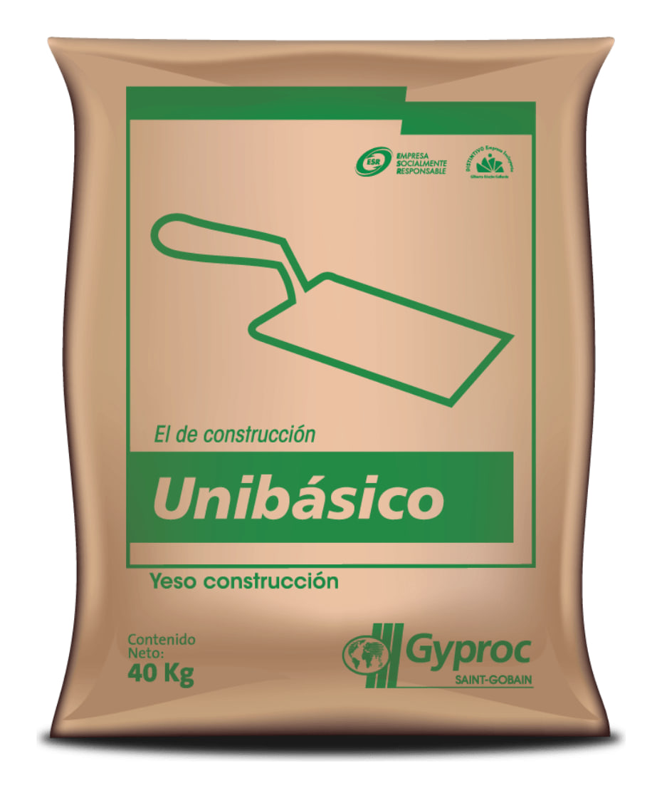 Yeso Unibásico 40 kg